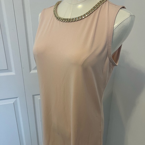 Karl Lagerfeld Elegant Pink Sleeveless Top - Picture 5 of 6